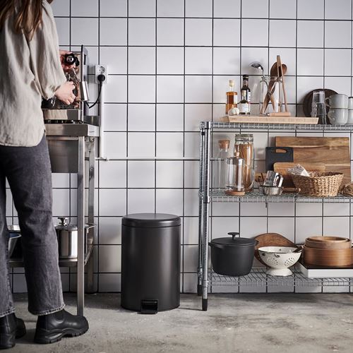 IKEA - STENTRAPPA, çöp kutusu, antrasit, 18 lt