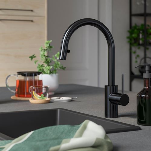 IKEA - SALLSJÖN, sink tap, black
