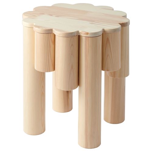 IKEA - KONSTRUNDA, tabure, çam, 40 cm