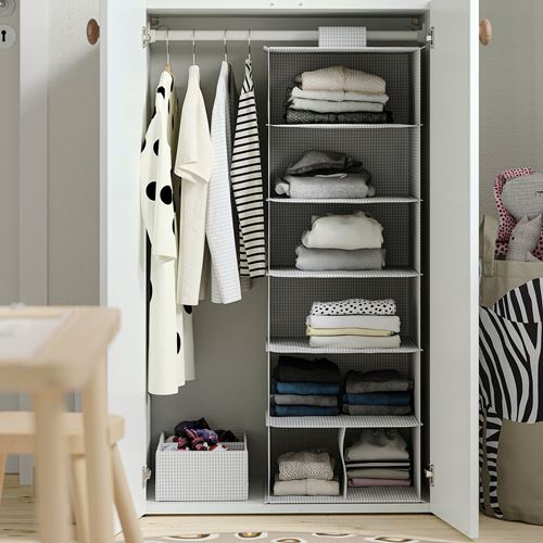 IKEA - LASTARE, LASTARE wardrobe, white, 60x42x100 cm
