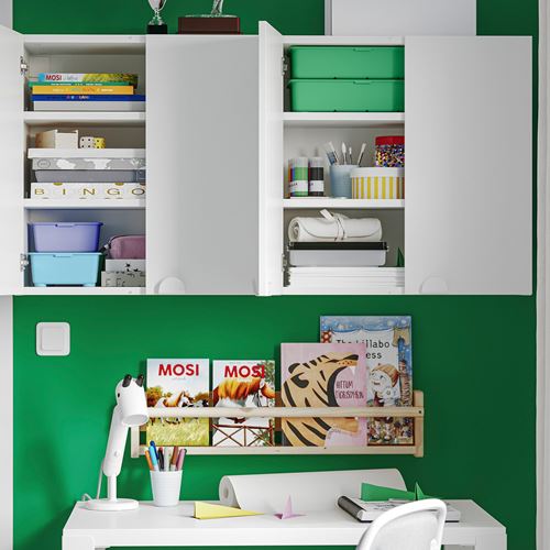 IKEA - LASTARE, LASTARE dolap kombinasyonu, beyaz, 60x30x60 cm
