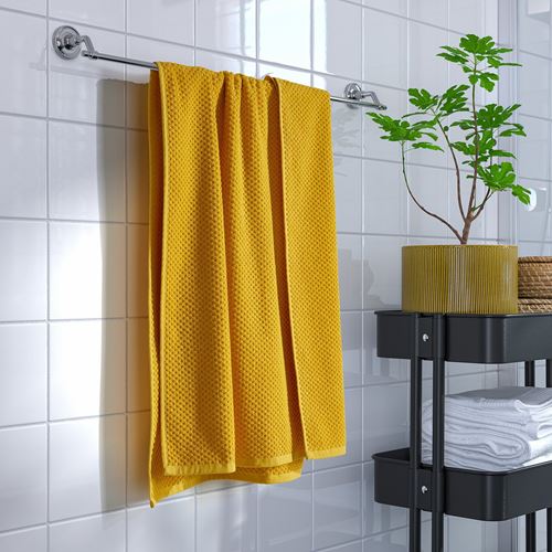 IKEA - GULVIAL, banyo havlusu, sarı, 70x140 cm