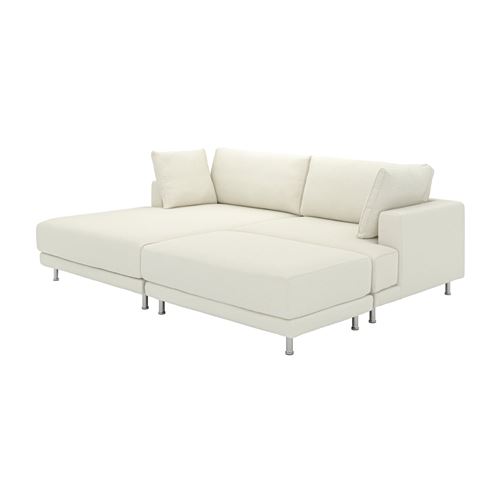 3-seat sofa with chaise longue