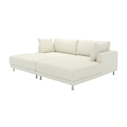 3-seat sofa with chaise longue
