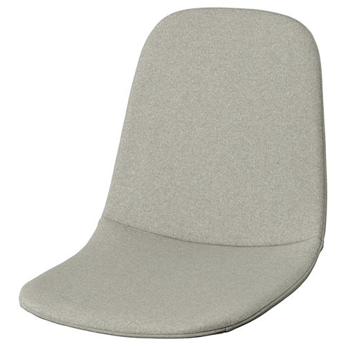 IKEA - NORDMANSSKAR, dining chair seat, tonerud grey