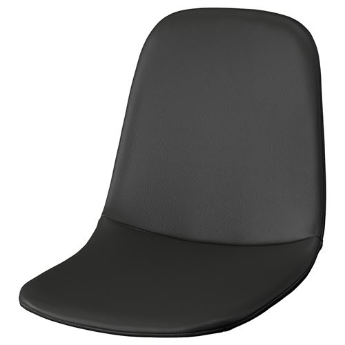 IKEA - NORDMANSSKAR, dining chair seat, bomstad black
