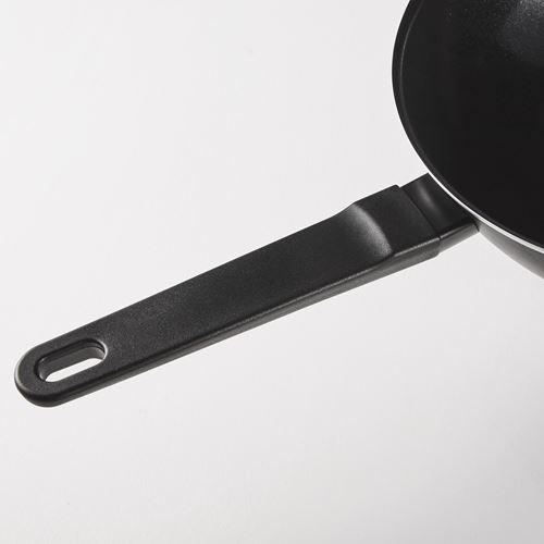 IKEA - BLAGYLTA, wok, non-stick coating-black, 28 cm