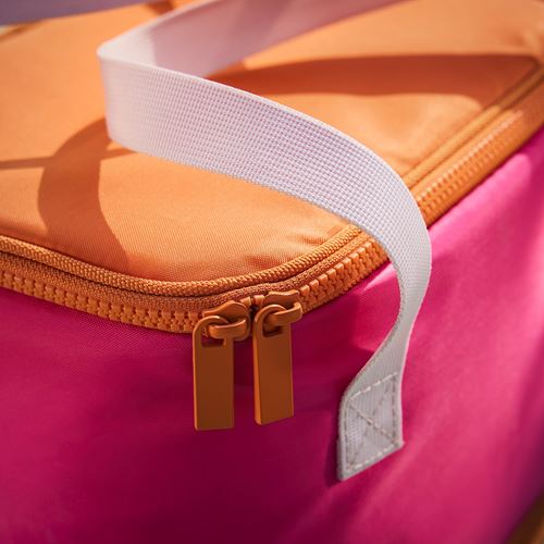 IKEA - TOFSAND, cool bag, pink/orange, 26x19x19 cm