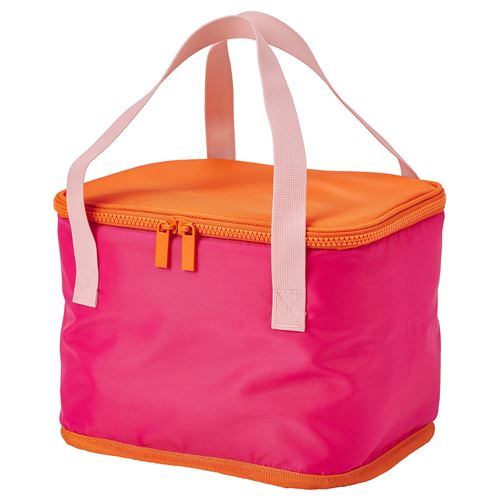 IKEA - TOFSAND, cool bag, pink/orange, 26x19x19 cm