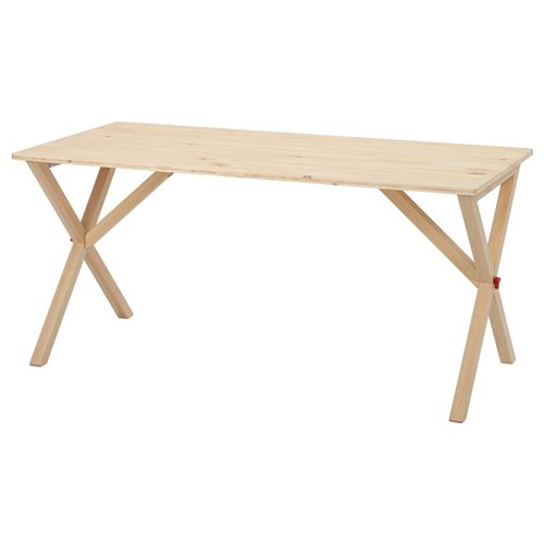 IKEA - IKEA PS 2026, katlanır mutfak masası, çam-şeffaf lake, 4 kişilik