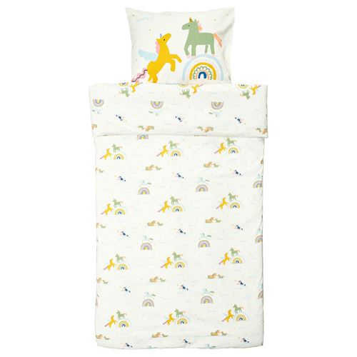 IKEA - BARNDRÖM, çocuk nevresim takımı, çok renkli, 150x200/50x60 cm