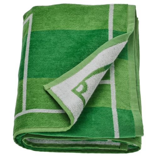 IKEA - SPORTSLIG, children bath towel, green, 100x150 cm