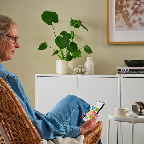 IKEA - KLIPPBOK, water leak sensor, white, 7 cm