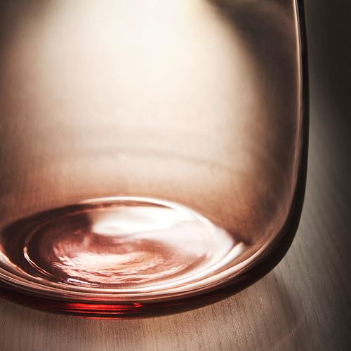 IKEA - BERAKNA, vazo, açık pembe, 18 cm