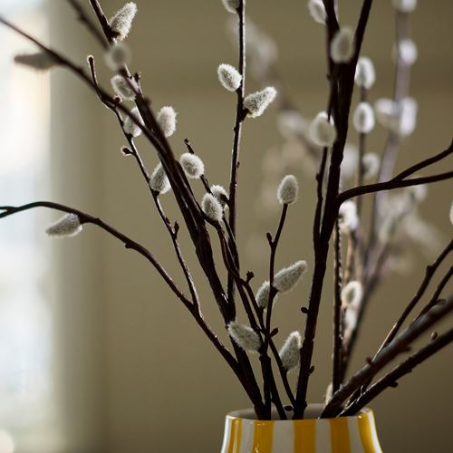 IKEA - SMYCKA, artificial flower, willow, 85 cm