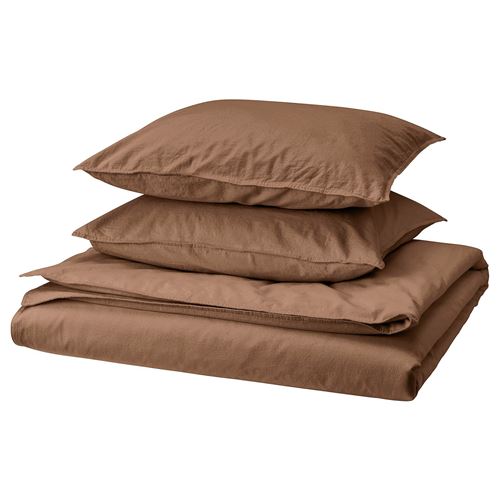 double quilt cover and 2 pillowcases