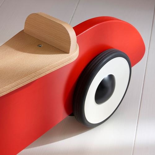 IKEA - FALTHARE, binilebilir oyuncak araba, kırmızı, 68x36x36 cm