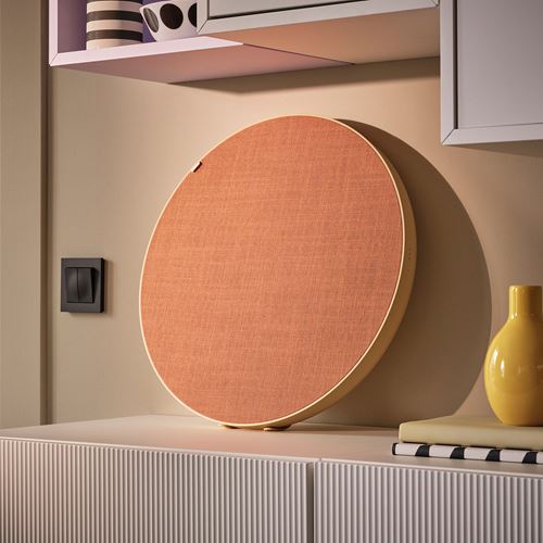 IKEA - SOLSKYDD, bluetooth hoparlör, bej, 45 cm