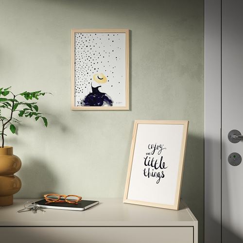 IKEA - HACKHAGTORN, wooden frame, pine, 21x30 cm