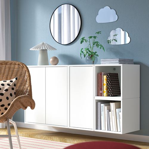 IKEA - HOLMÖARNA, wall mirror, colourless, 30x18 cm