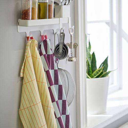 IKEA - SPJUTLILJA, kurulama bezi, çok renkli-desenli, 35x50 cm