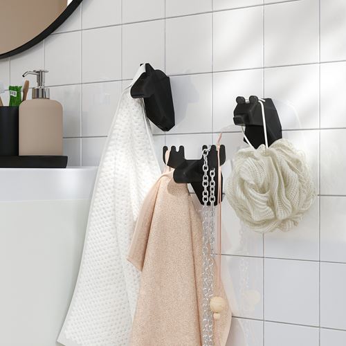 IKEA - FRÖSADD, kanca, siyah