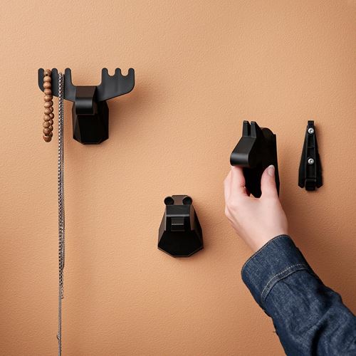 IKEA - FRÖSADD, kanca, siyah