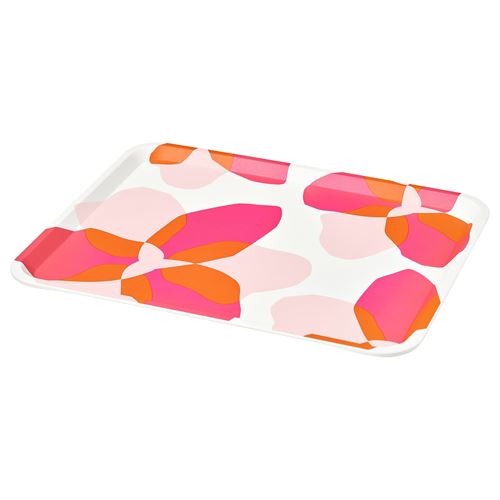 IKEA - TOFSAND, tray, pink, 37x29 cm