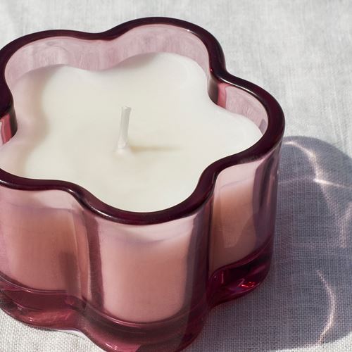 IKEA - MORKULLA, scented candle in cup, multicolour, 12 hr