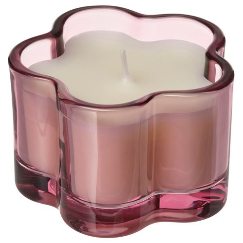 IKEA - MORKULLA, scented candle in cup, multicolour, 12 hr