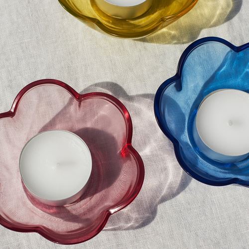 IKEA - TOFSAND, tealight holder, multicolour, 4 cm