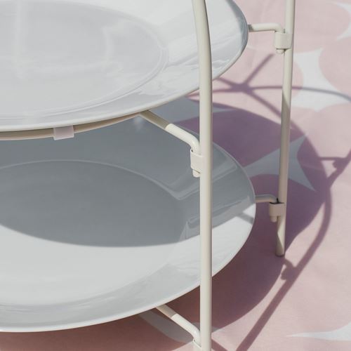 IKEA - TOFSAND, plate stand, white, 33 cm