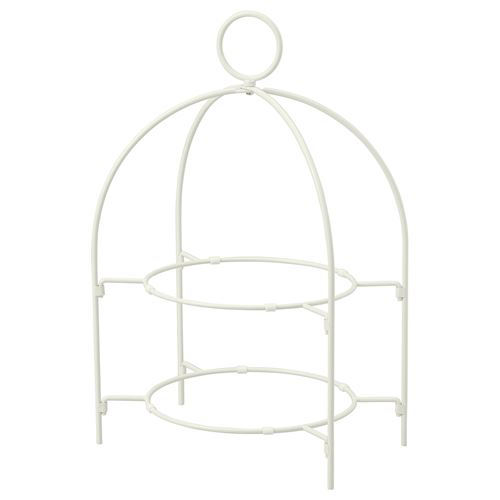 IKEA - TOFSAND, plate stand, white, 33 cm