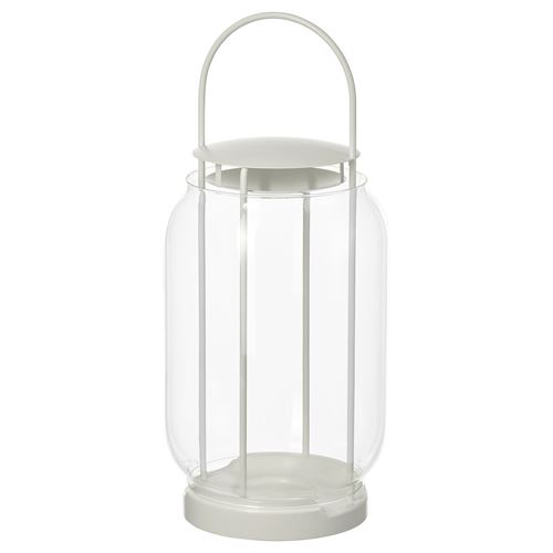 IKEA - TOFSAND, lantern, white, 44 cm