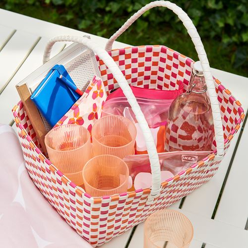 IKEA - TOFSAND, picnic hamper, multicolour, 40x28x21 cm