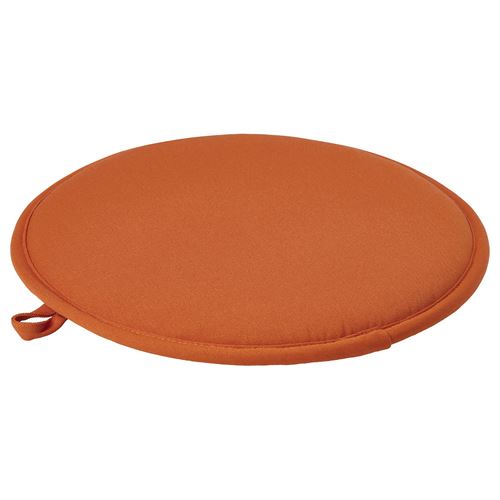 IKEA - ANGSFRAKEN, chair pad, brown-red, 36 cm