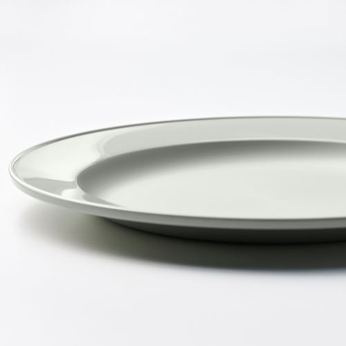 IKEA - SIMKRABBA, tabak, yeşil-gri, 27 cm