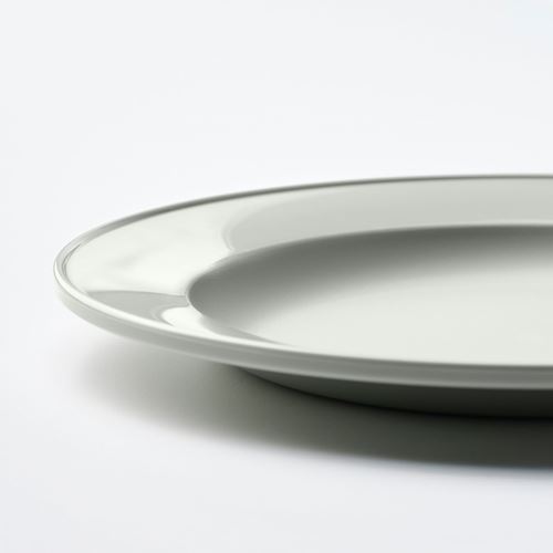 IKEA - SIMKRABBA, tabak, yeşil-gri, 21 cm