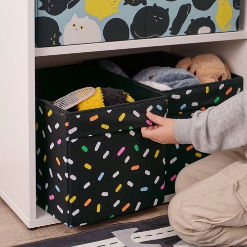 IKEA - SKAJARE, box, multicolour, 26x37x26 cm