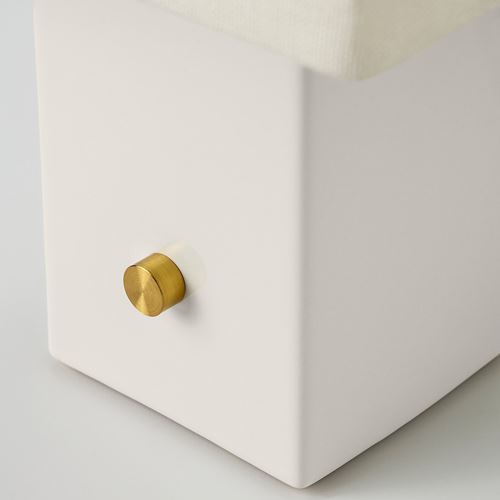 IKEA - HALGATT, table lamp, white, 35 cm
