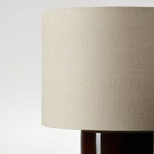 IKEA - HALGATT, table lamp, beige-brown, 49 cm