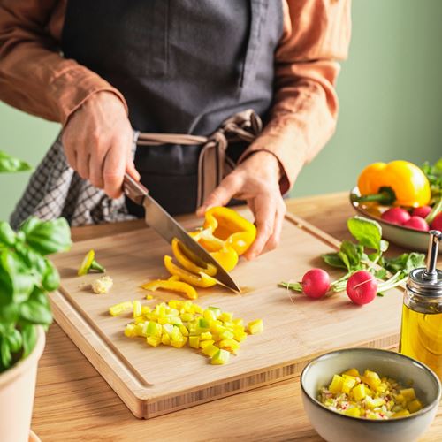 IKEA - HAVSTULPAN, chopping board, bamboo, 35x35 cm