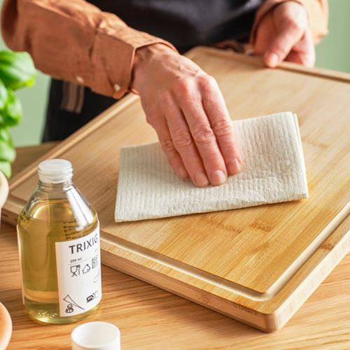 IKEA - HAVSTULPAN, chopping board, bamboo, 35x35 cm