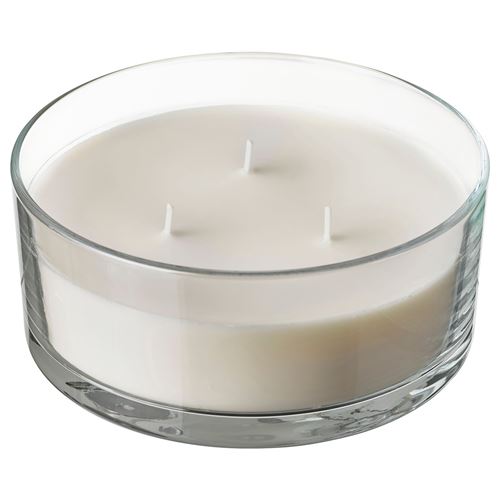 scented candle in cup