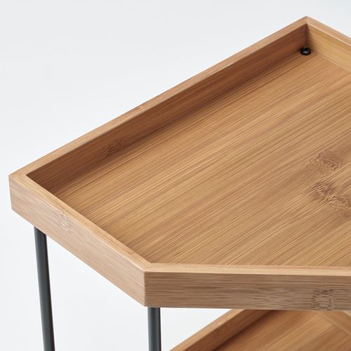 IKEA - NALBLECKA, counter top organizer, bamboo, 28x28x28 cm