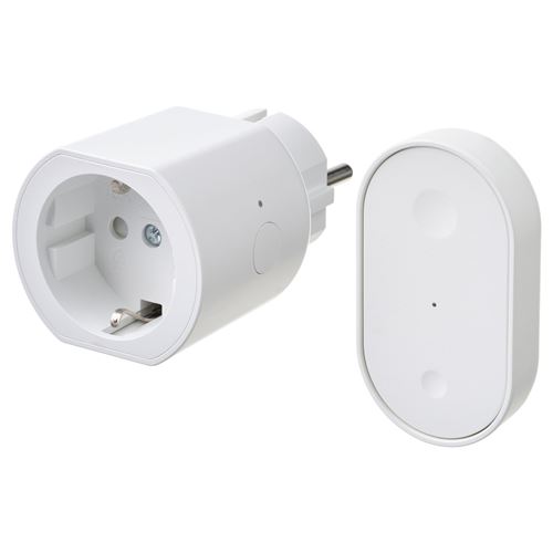 IKEA - GRILLPLATS, smart plug, white