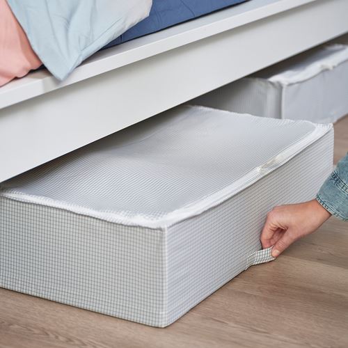 IKEA - STUK, hurç, beyaz-siyah, 71x51x18 cm