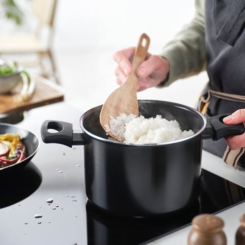 IKEA - MAJFISK, mutfak gereçleri seti, akasya