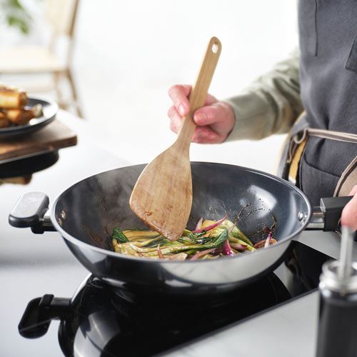 IKEA - MAJFISK, mutfak gereçleri seti, akasya