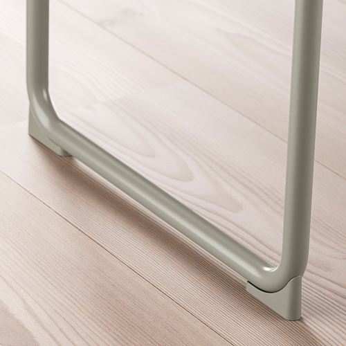 IKEA - BLANKHALLAN, bedside table, beige-pink